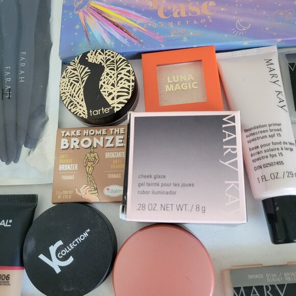 Mixed Cosmetics Lot Tarte Nomad Space Case Mary Kay Travel & Full Sz Preowned - Picture 9 of 9